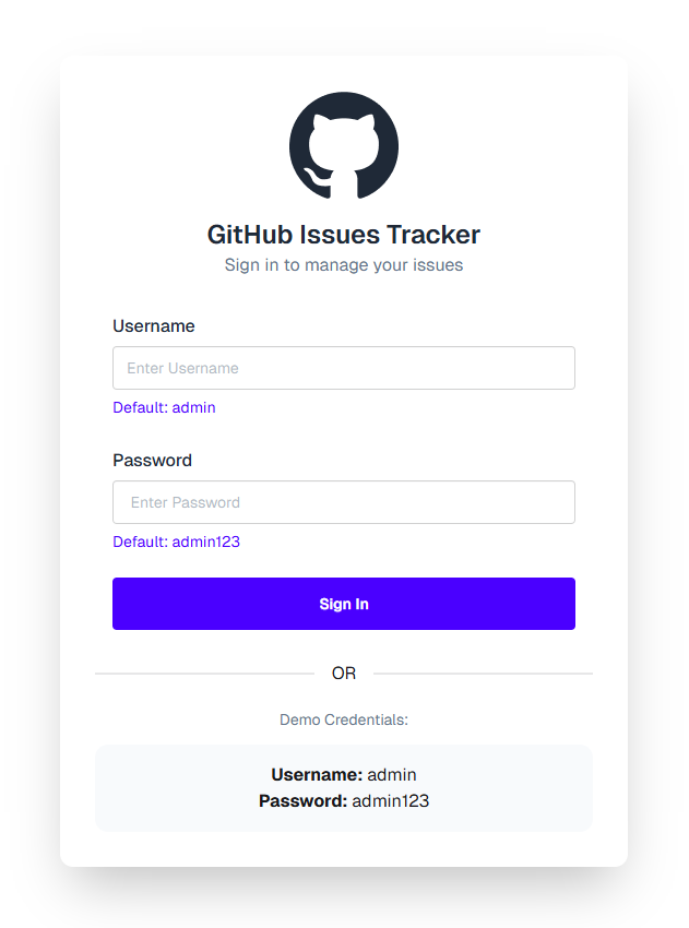 GitHub Issue Tracker — Md. Hadiuzzaman